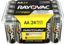 Buy Rayovac Alkaline AA 24 Packs